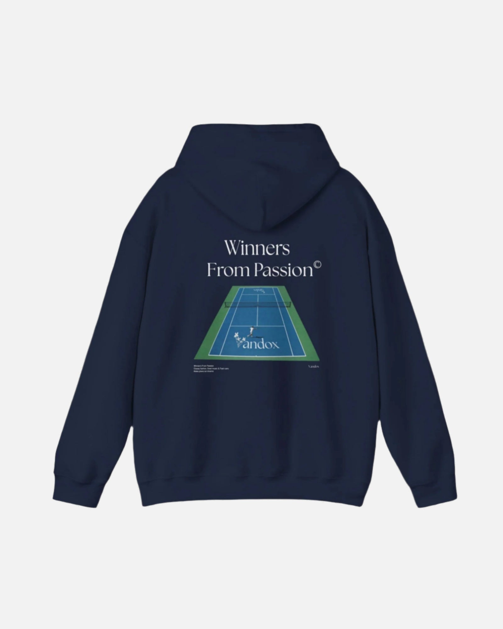 Vandox Tennis Court Hoodie