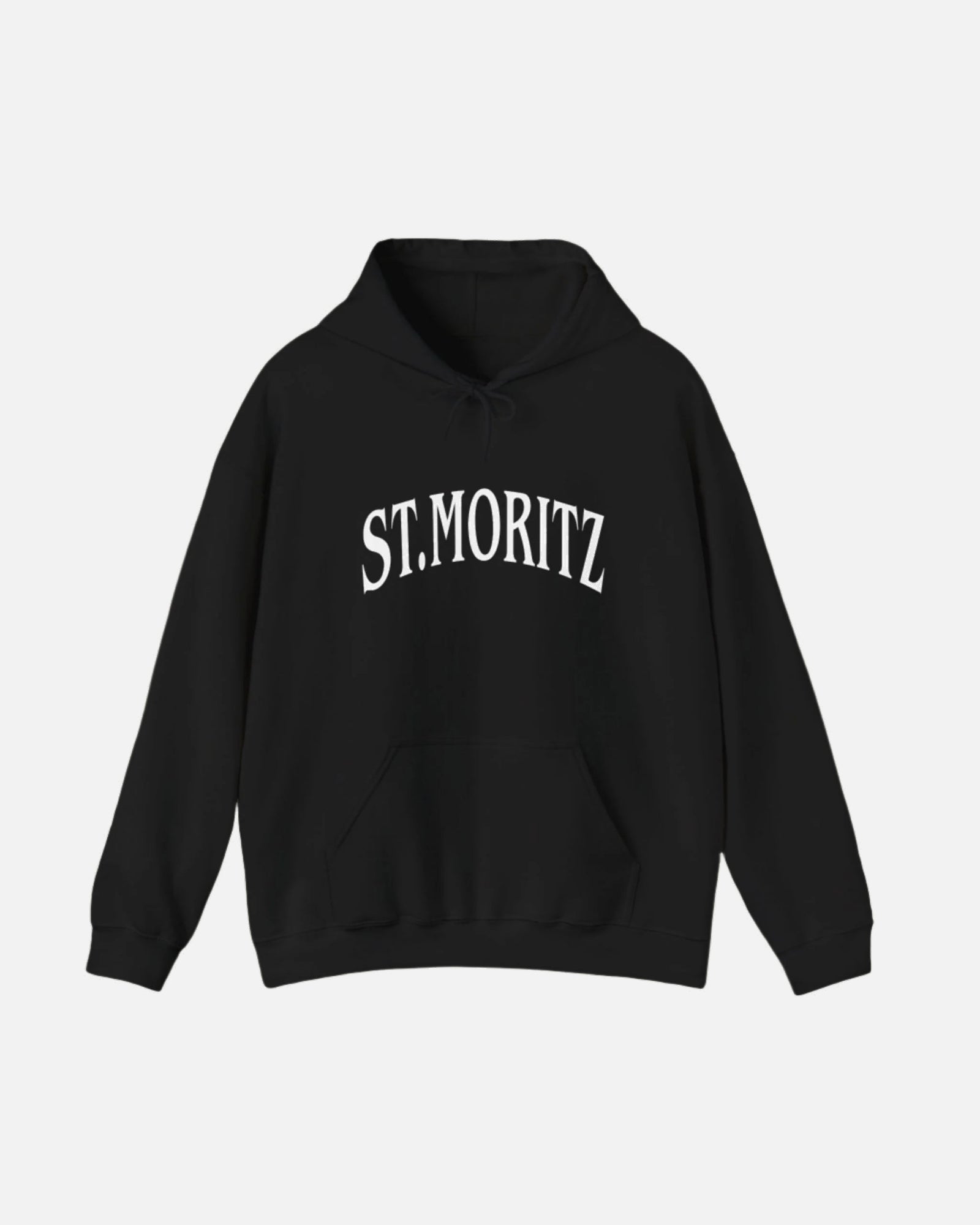 Black Vandox Hoodie with front text "ST. MORITZ SKI RESORT" and VANDOX saint moritz ski resort since 1929  silent luxury text on the back. Saint Moritz St. Moritz Monaco Ski resort skiing clothes winter clothing Starboy old money hoodie sweatshirt clothes vandox sacrevandox vandox clothes vandox clothing