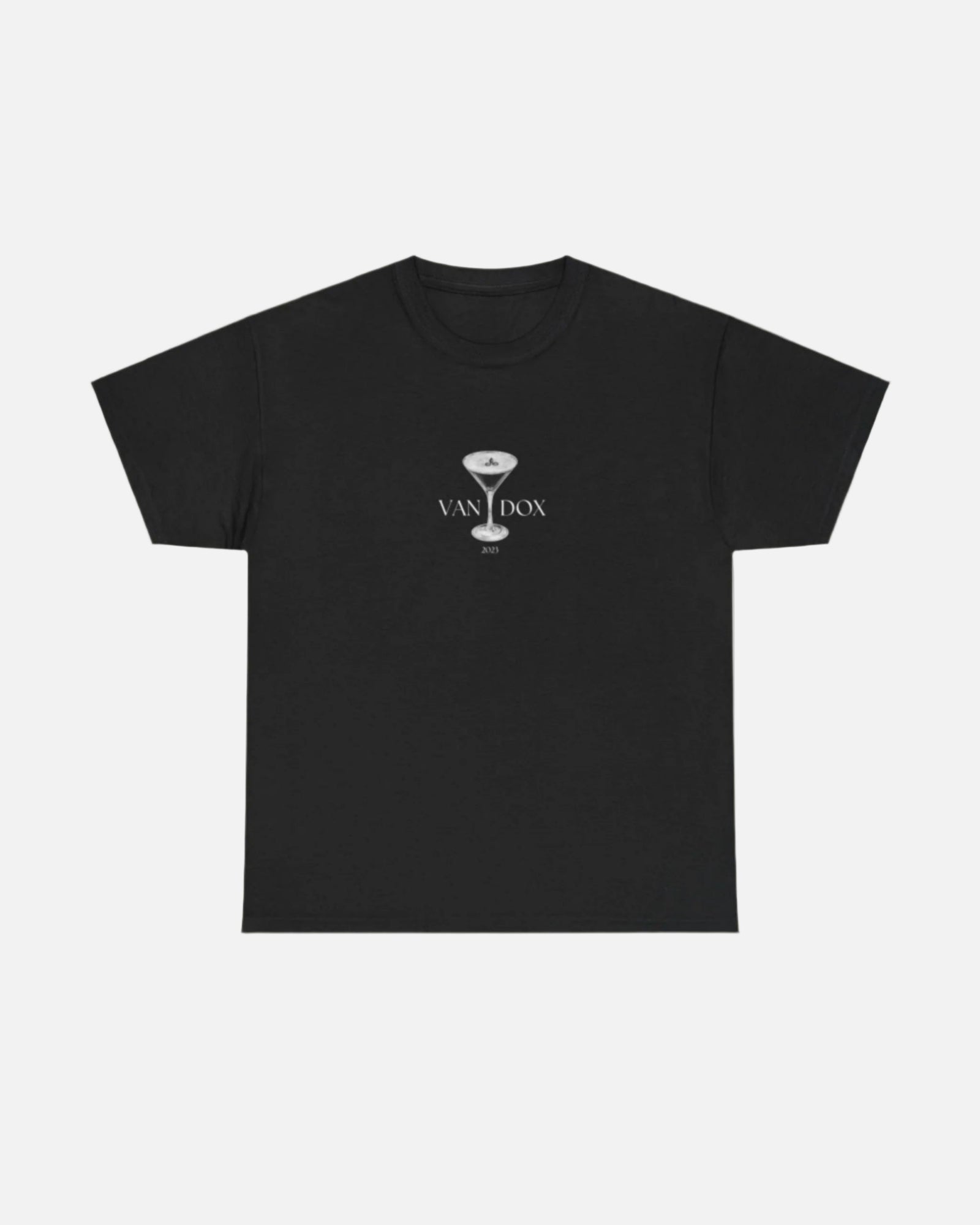 Black T-shirt with "Portofino 2022 Yacht Club" in elegant script and a martini glass graphic, offering a stylish, nautical-inspired design. Starboy old money shirt tshirt clothes vandox sacrevandox vandox clothes vandox clothing