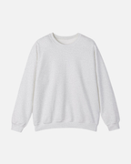 Ash Grey Vandox Snow Lens Crewneck front view with no graphic, just a plain empty front. Starboy old money hoodie sweatshirt clothes vandox sacrevandox vandox clothes vandox clothing crewneck autumn clothes no hood fall clothes 