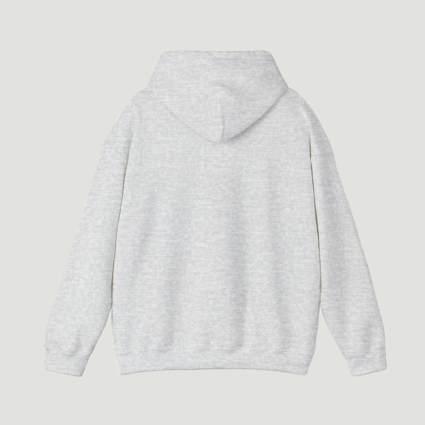 Back view of Sport Grey Ash Vandox Canon Hoodie with bold “Saint Vandox” script in cursive across the chest. Starboy old money hoodie sweatshirt clothes vandox sacrevandox vandox clothes vandox clothing
