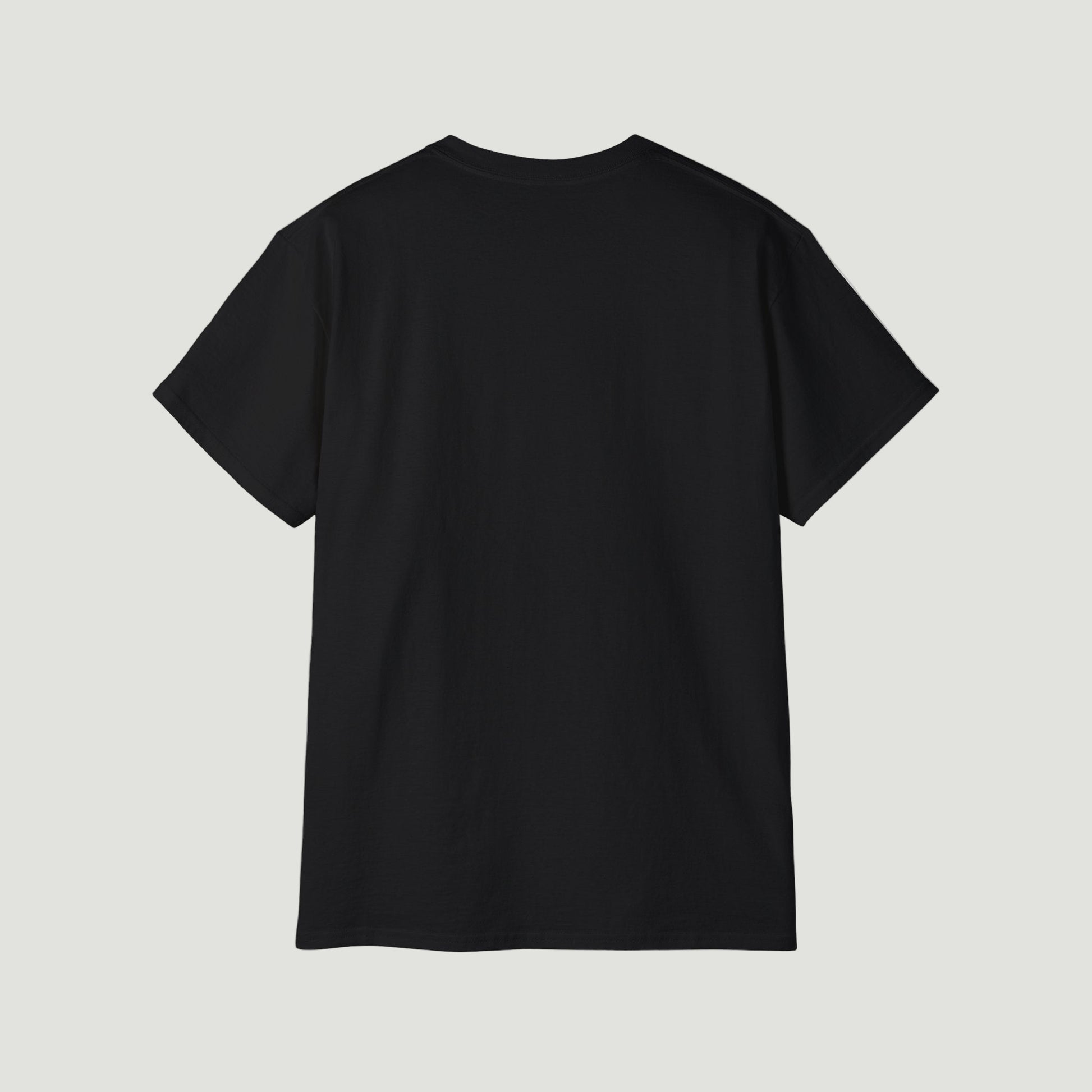 Back view of Deep Black Vandox Silent Wager T-Shirt with horse racing graphic, bold “VANDOX” lettering, and “Money Race” tagline. Starboy old money shirt tshirt clothes vandox sacrevandox vandox clothes vandox clothing