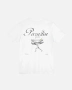 Vandox Atlas Martini T-Shirt in eggshell white featuring a playful Atlas carrying a martini glass—classic elegance with a starboy twist. Starboy old money shirt tshirt clothes vandox sacrevandox vandox clothes vandox clothing