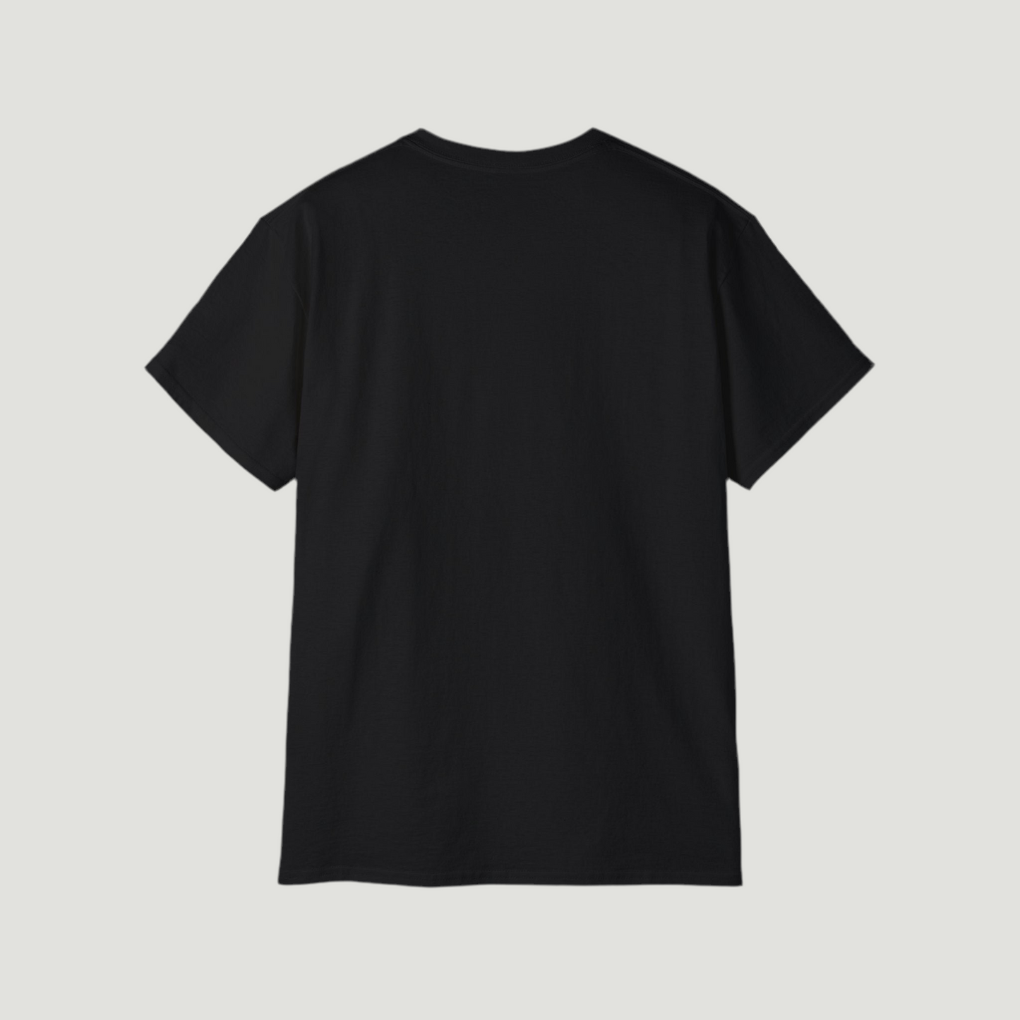 Back view of the deep black Ski Society T-Shirt by Vandox with alpine ski goggle graphic and “Après Ski Club” text. Starboy old money shirt tshirt clothes vandox sacrevandox vandox clothes vandox clothing