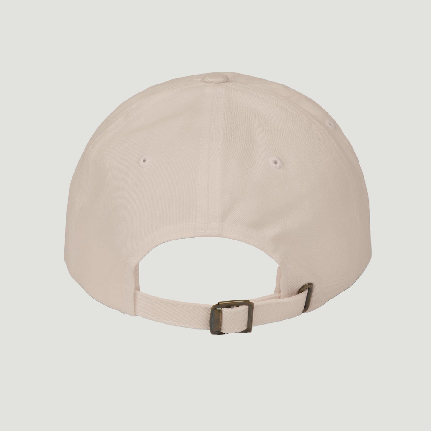 Back view of the cream sand beige stone Vandox Alpine Summit Cap with adjustable strap and metal clasp closure. Hat Cap Baseball Cap Baseball Hat starboy hat old money hats vandox sacre vandox sacrevandox vandox clothing