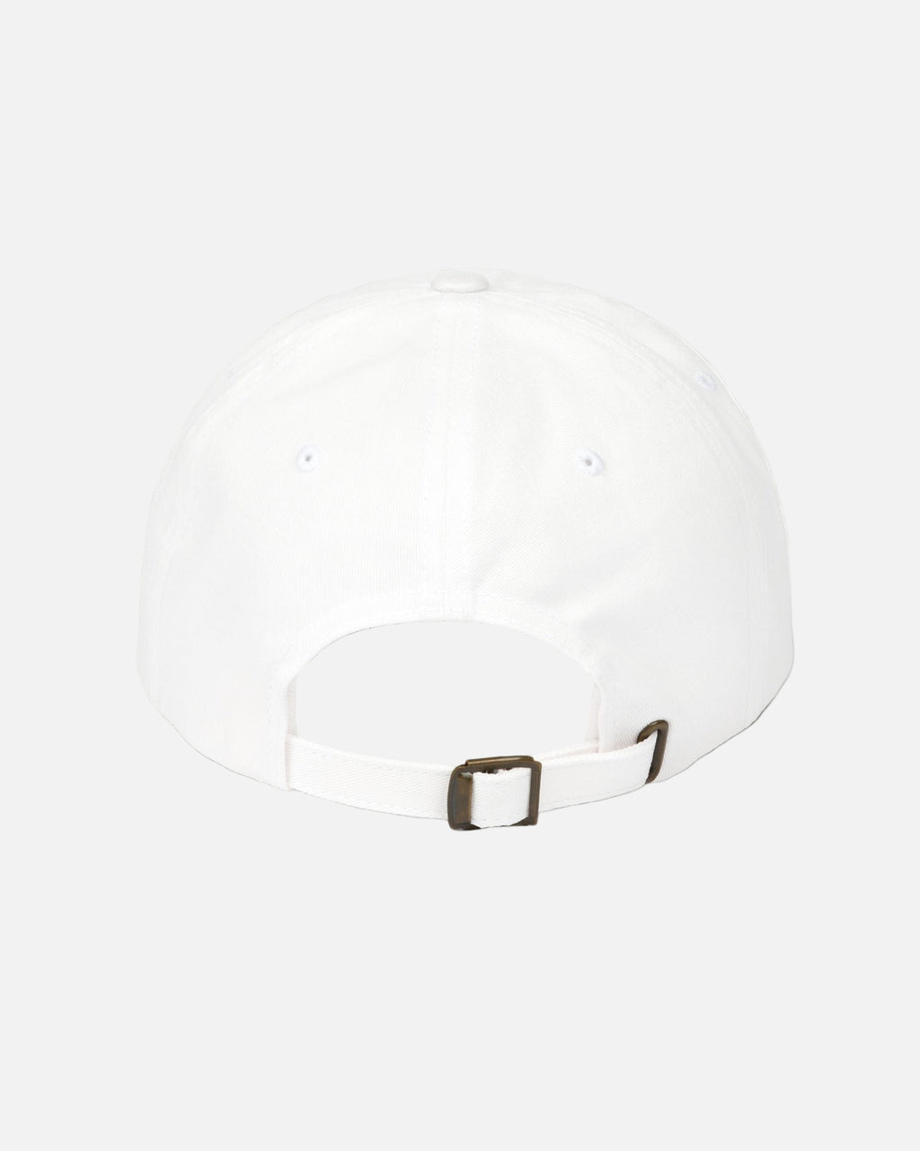 Back view of the Vandox eggshell white Alpine Summit Cap with adjustable strap and metal clasp closure. Hat Cap Baseball Cap Baseball Hat starboy hat old money hats vandox sacre vandox sacrevandox vandox clothing