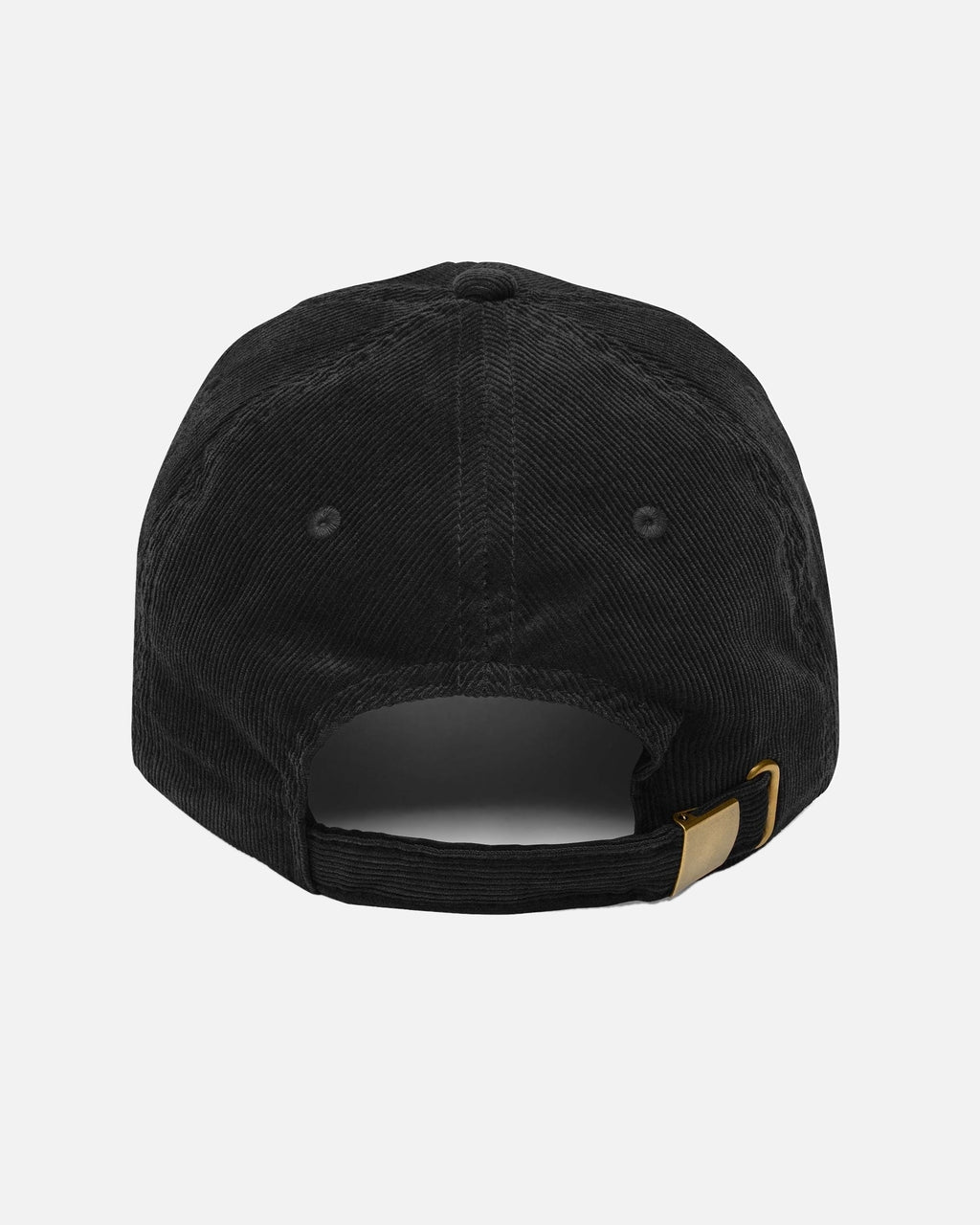 Back view of Black Vandox Snow Season corduroy baseball cap with blank back. Hat Cap Baseball Cap Baseball Hat starboy hat old money hats vandox sacre vandox sacrevandox vandox clothing