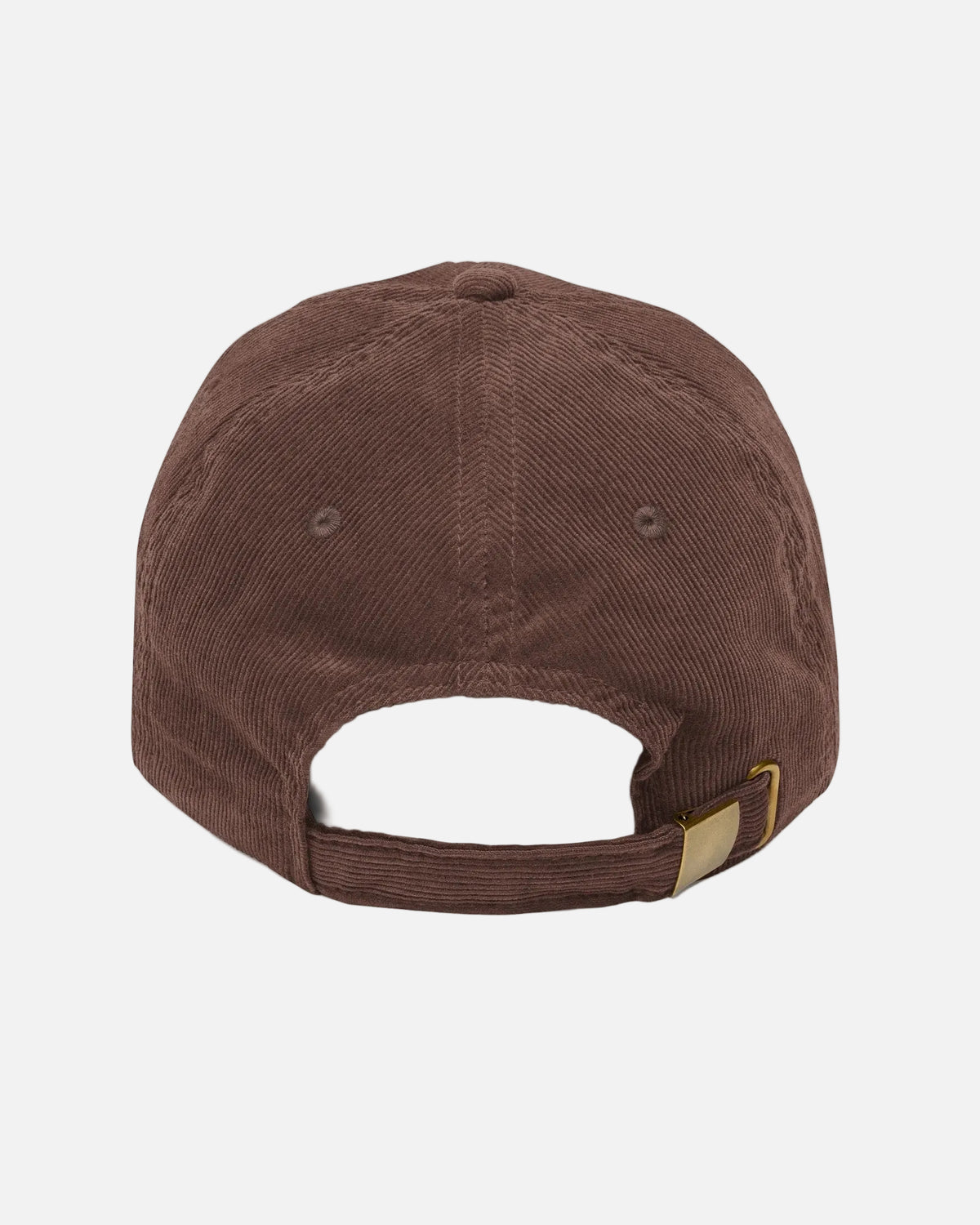 Back view of Dark Brown Vandox Snow Season corduroy baseball cap with blank back. Hat Cap Baseball Cap Baseball Hat starboy hat old money hats vandox sacre vandox sacrevandox vandox clothing