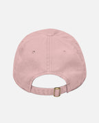Back View of Dusty Rose Vandox alpine Club washed baseball cap with a blank back. Hat Cap Baseball Cap Baseball Hat starboy hat old money hats vandox sacre vandox sacrevandox vandox clothing