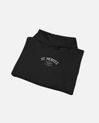 Black Vandox Polo Club Hoodie featuring an elite polo player and luxury branding, inspired by old money winter tradition. Starboy old money hoodie sweatshirt clothes vandox sacrevandox vandox clothes vandox clothing