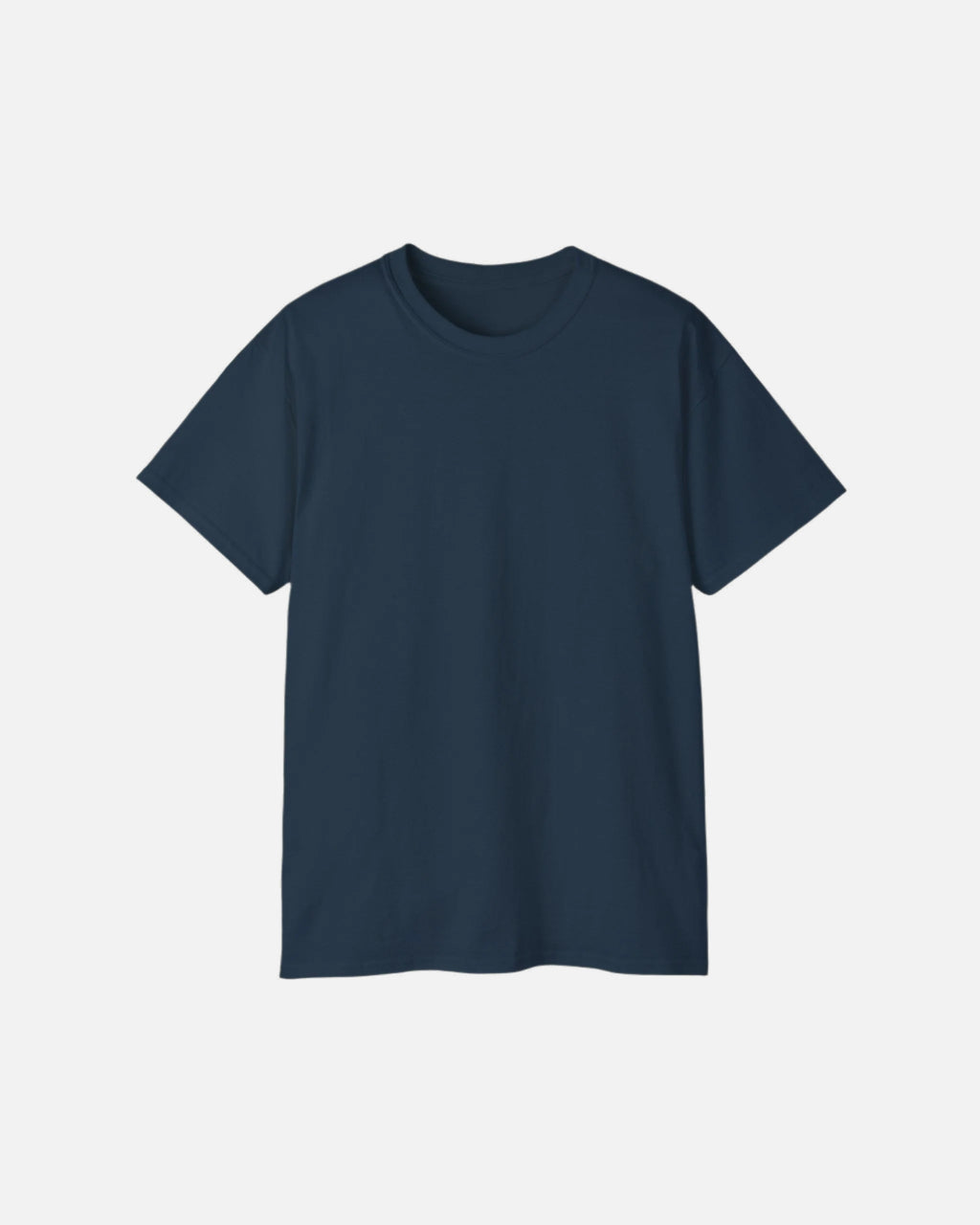 Front view of Dark Navy Blue Dusk Vandox Noir Pounce T-Shirt with leaping panther graphic and “Arène de Pouvoir – Paris” inscription. Starboy old money shirt tshirt clothes vandox sacrevandox vandox clothes vandox clothing