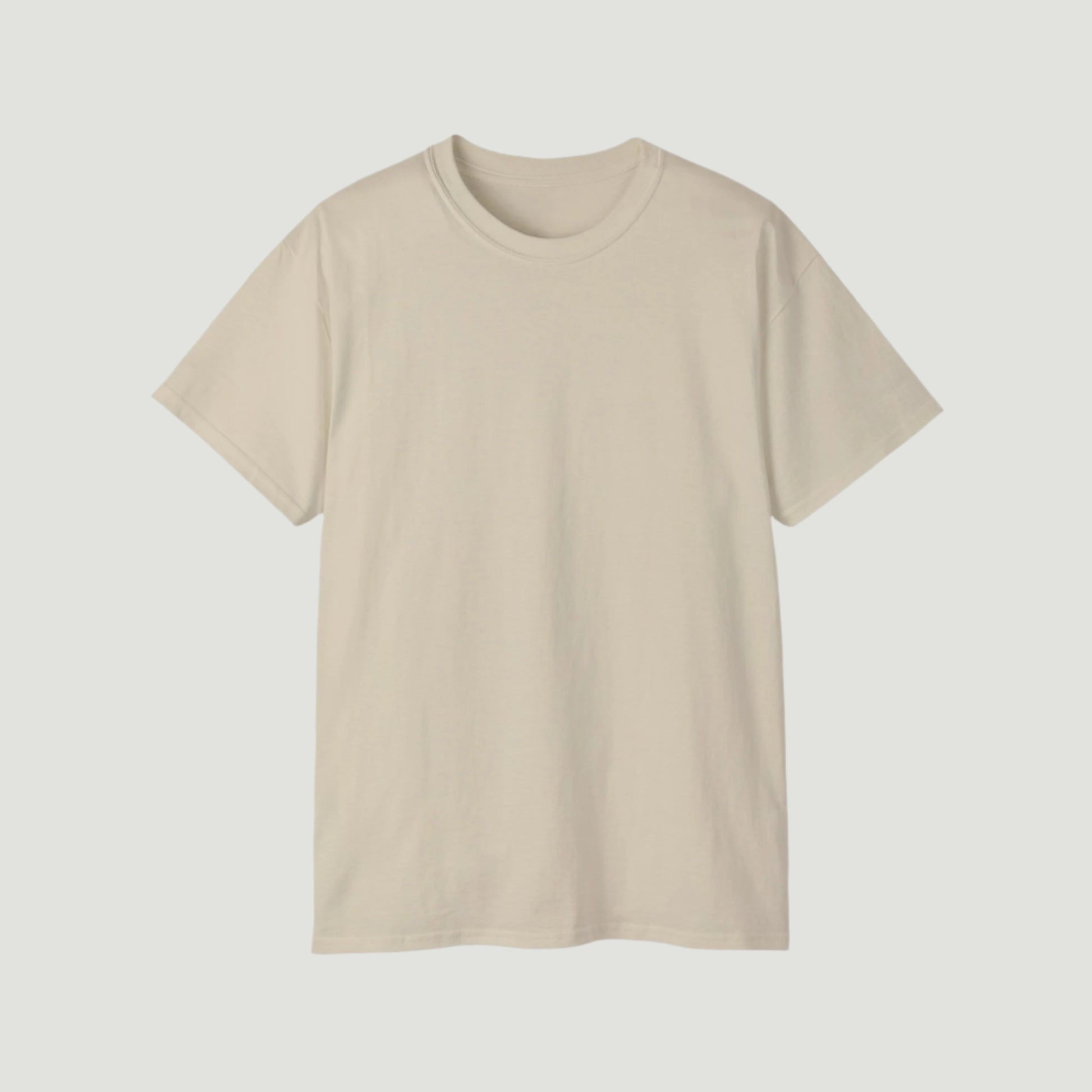 Front view of Sand Cream Beige Khaki Vandox Noir Pounce T-Shirt with leaping black panther graphic and “Arène de Pouvoir – Paris” inscription. Starboy old money shirt tshirt clothes vandox sacrevandox vandox clothes vandox clothing