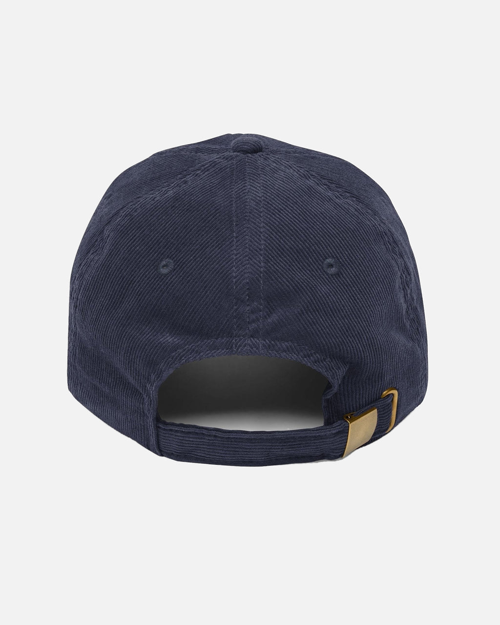 Back view of Navy Dark Blue Vandox Snow Season corduroy baseball cap with blank back. Hat Cap Baseball Cap Baseball Hat starboy hat old money hats vandox sacre vandox sacrevandox vandox clothing