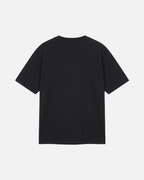 Black Vandox Baccarat Club T-Shirt, back view, clean back with ribbed crew neck, luxury streetwear t-shirt. Starboy old money t-shirt vandox sacrevandox vandox clothes vandox clothing