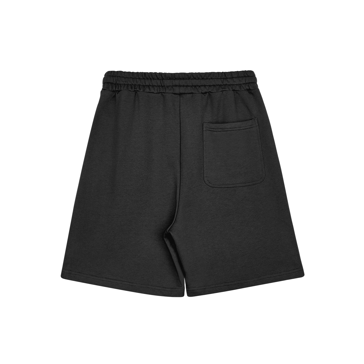 Deep Black Vandox Palm Royale cotton shorts with embroidered green palm tree and “Monte Carlo, 1985” script on the left leg, drawstring waistband and side pockets – Vandox Palm Royale Shorts. Starboy old money shorts pants bottoms clothes vandox sacrevandox vandox clothes vandox clothing
