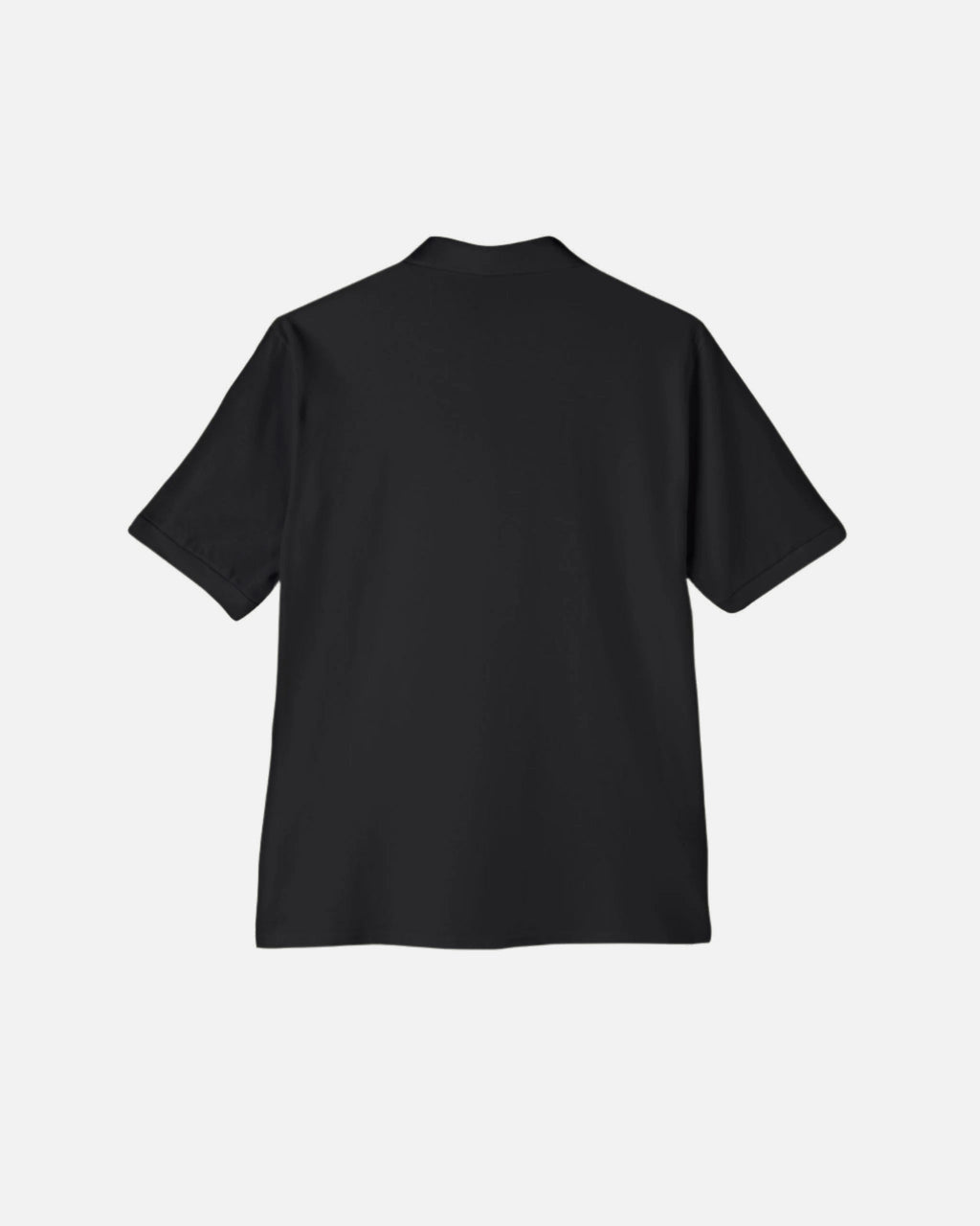 black Vandox polo with Vandox familia logo emblem embroidered on the chest. Polo shirt tshirt short sleeve vandox sacre vandox vandox clothing pique cotton cotton shirt cotton polo