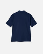 J. Navy Vandox polo with Vandox familia logo emblem embroidered on the chest. Polo shirt tshirt short sleeve vandox sacre vandox vandox clothing pique cotton cotton shirt cotton polo